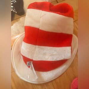 Dr. Seuss Red and White Striped Hat